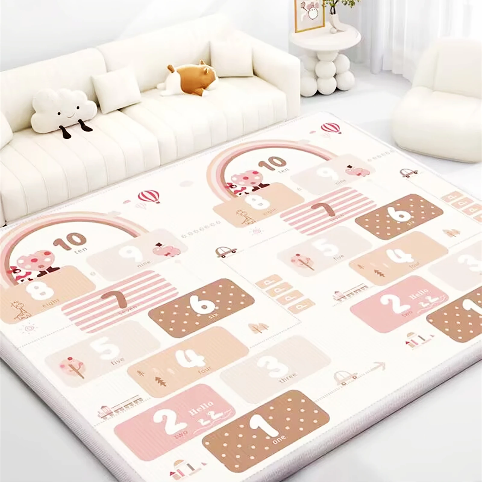 Baby Nursery Mat - Утолщенный детский игровой коврик с рисунками