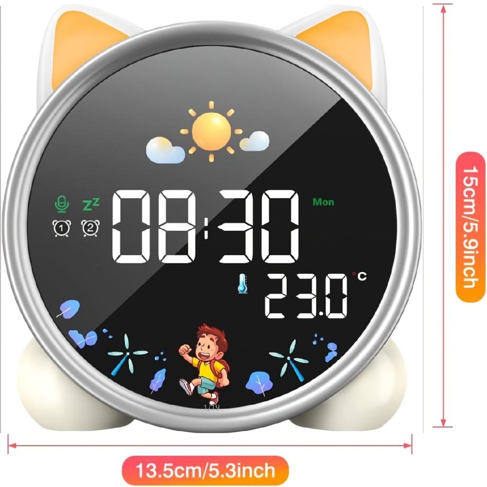 Sound Sleep Trainer Clock - Детский будильник-тренажер для сна с ночником