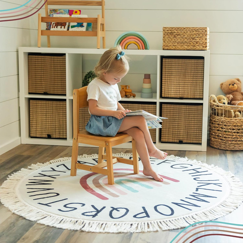 Baby Nursery Vintage Decor - Детский игровой коврик, детский ковер, круглый