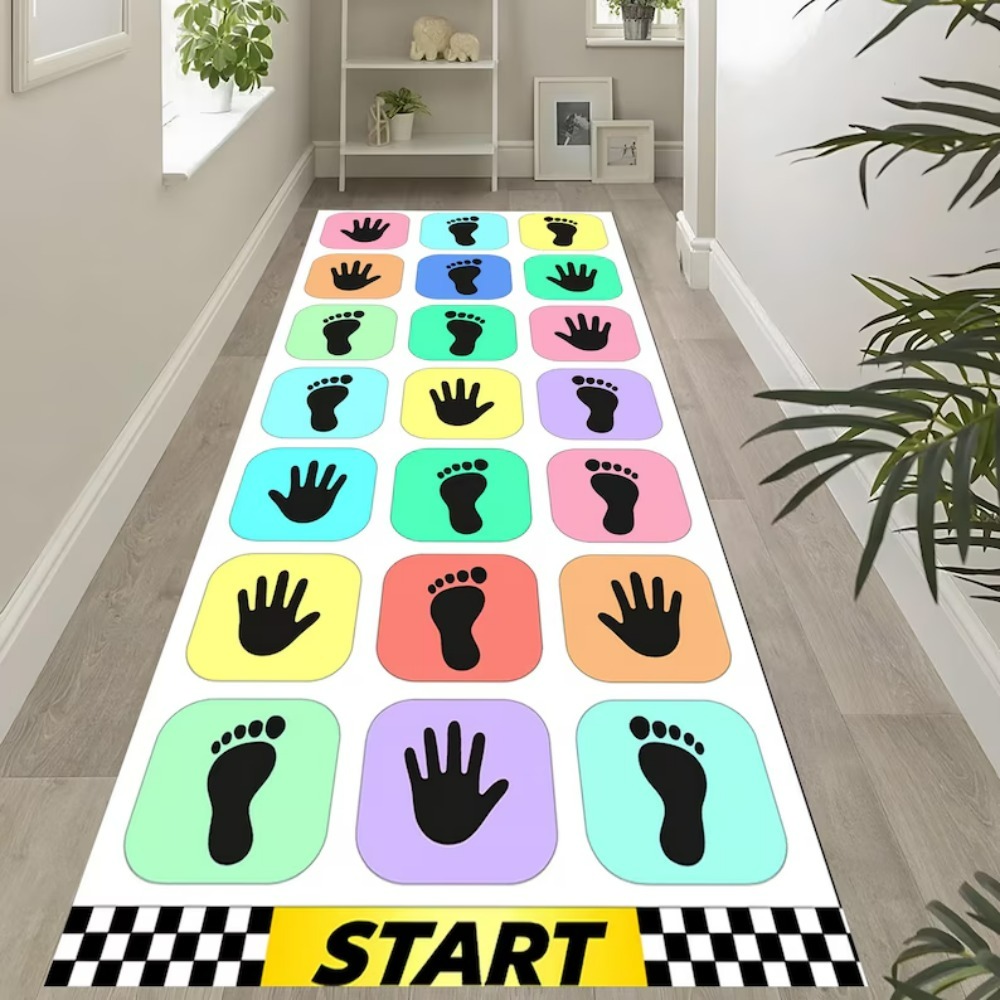 Baby Nursery Mat - Игровой коврик с отпечатками рук и