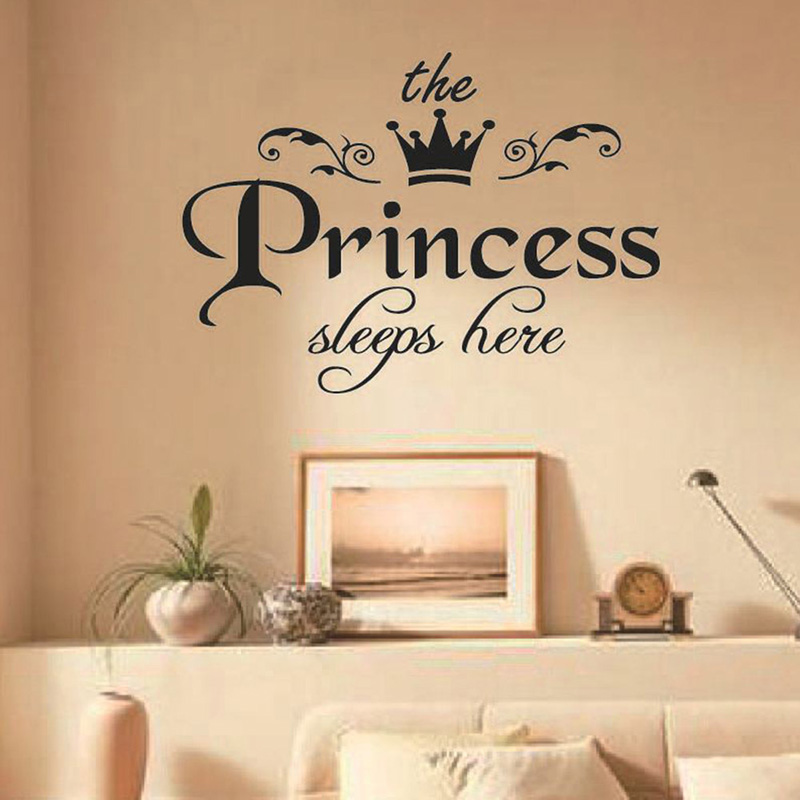 Наклейка на стену «Принцесса с – обзор и цена Baby Nursery Wallpaper Girl