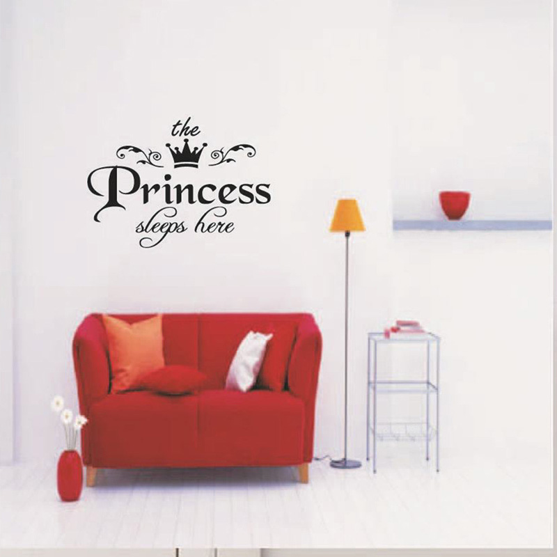 Наклейка на стену «Принцесса с – обзор и цена Baby Nursery Wallpaper Girl