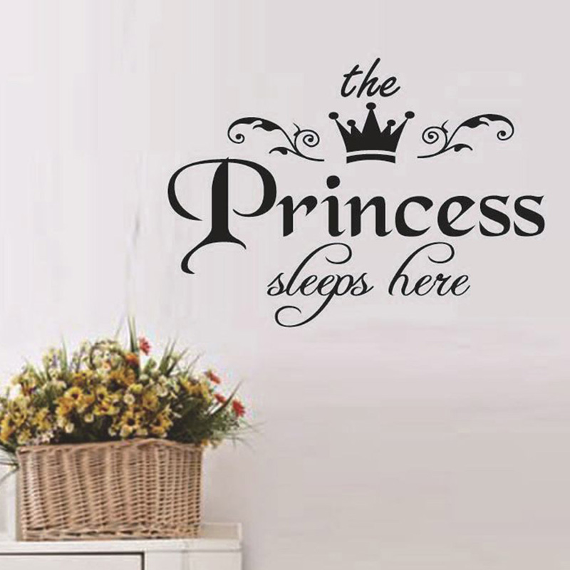 Наклейка на стену «Принцесса с – обзор и цена Baby Nursery Wallpaper Girl
