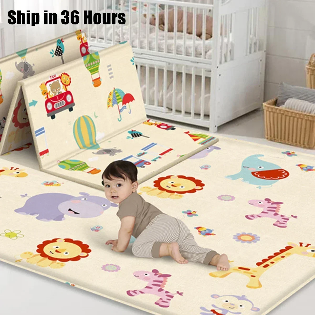 Складной нетоксичный детский и – обзор и цена Baby Nursery Mat