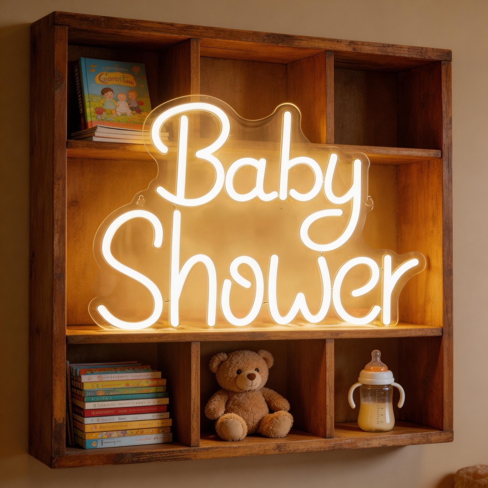Светодиодные неоновые вывески  – обзор и цена Baby Nursery Wall Lights