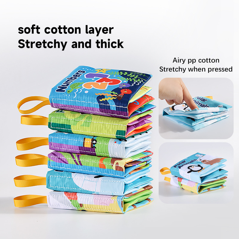 Детская книга из мягкой ткани, – обзор и цена Baby Nursery Books
