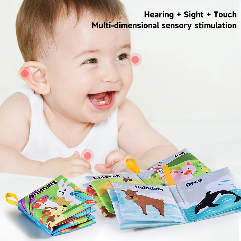 Детская книга из мягкой ткани, – обзор и цена Baby Nursery Books