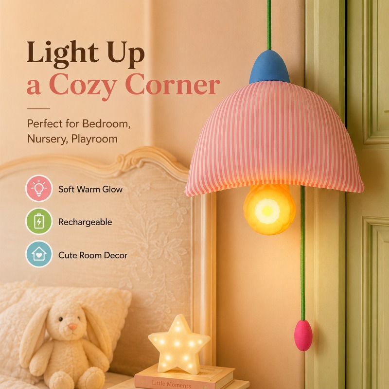 Перезаряжаемый подвесной ночни – обзор и цена Baby Nursery Lampshade