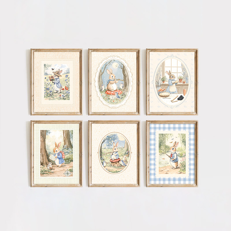 Винтажный синий клетчатый худо – обзор и цена Baby Nursery Vintage Decor