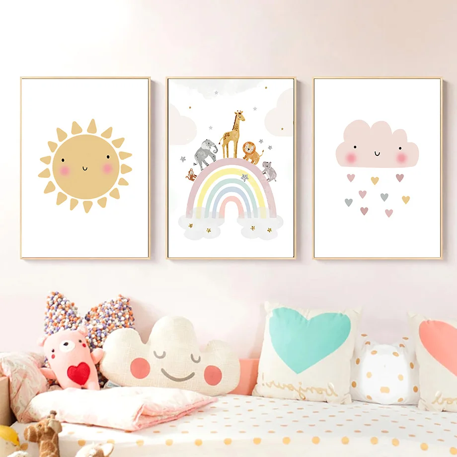 Постеры и принты с изображение – обзор и цена Baby Nursery Pictures