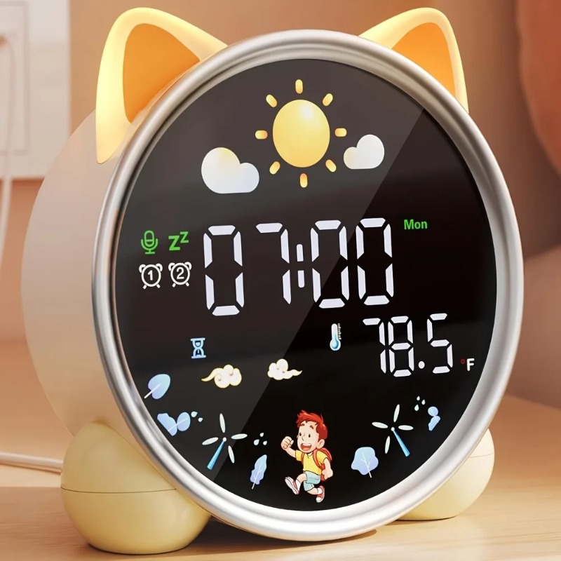 Детский будильник-тренер сна с – обзор и цена Sound Sleep Trainer Clock