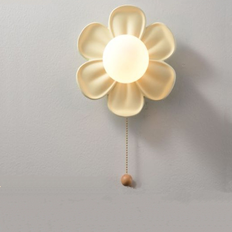 Кремовые зеленые лепестки, пот – обзор и цена Baby Nursery Wall Lights