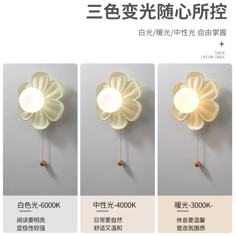 Кремовые зеленые лепестки, пот – обзор и цена Baby Nursery Wall Lights