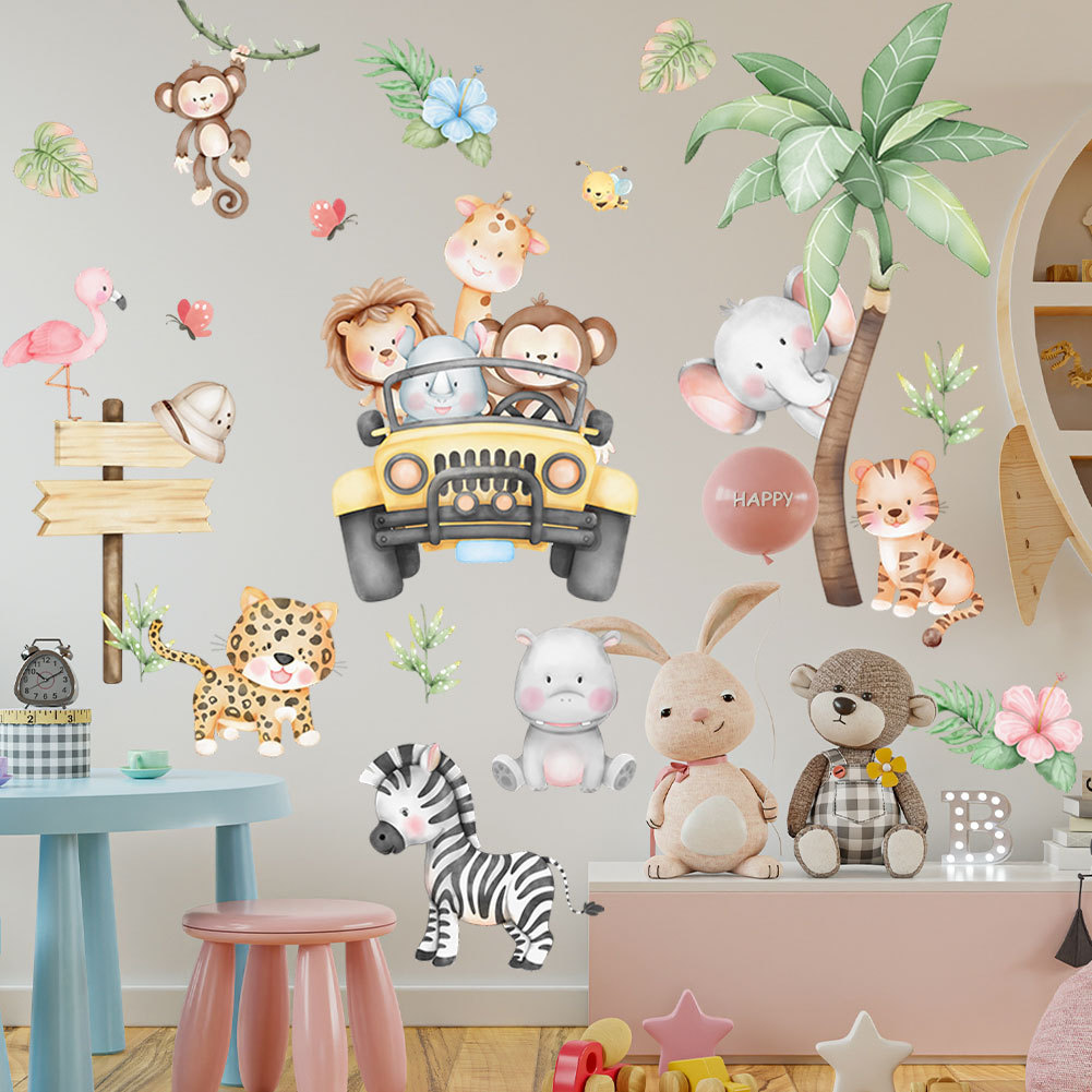 Детская комната мультфильм сло – обзор и цена Baby Zoo Nursery