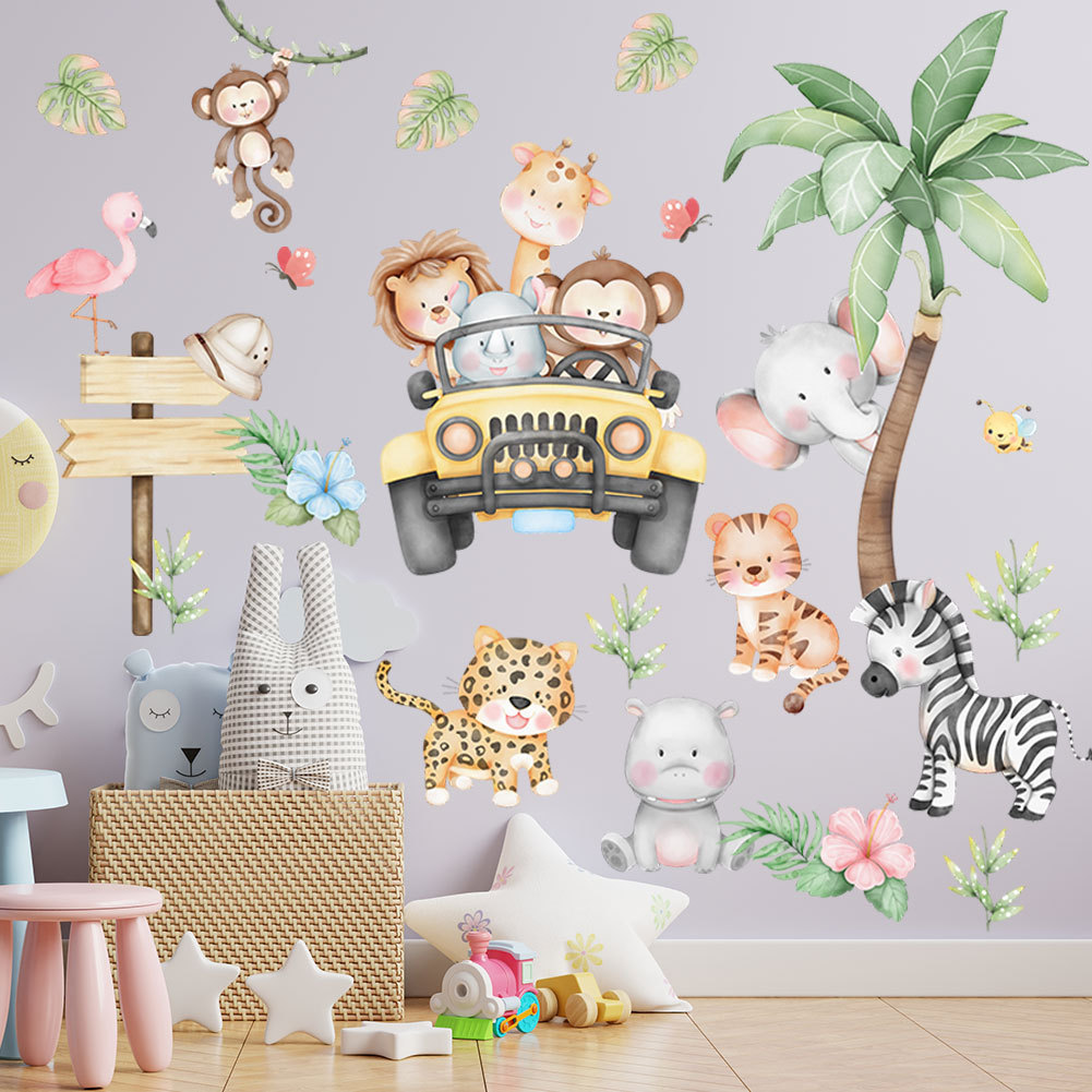 Детская комната мультфильм сло – обзор и цена Baby Zoo Nursery