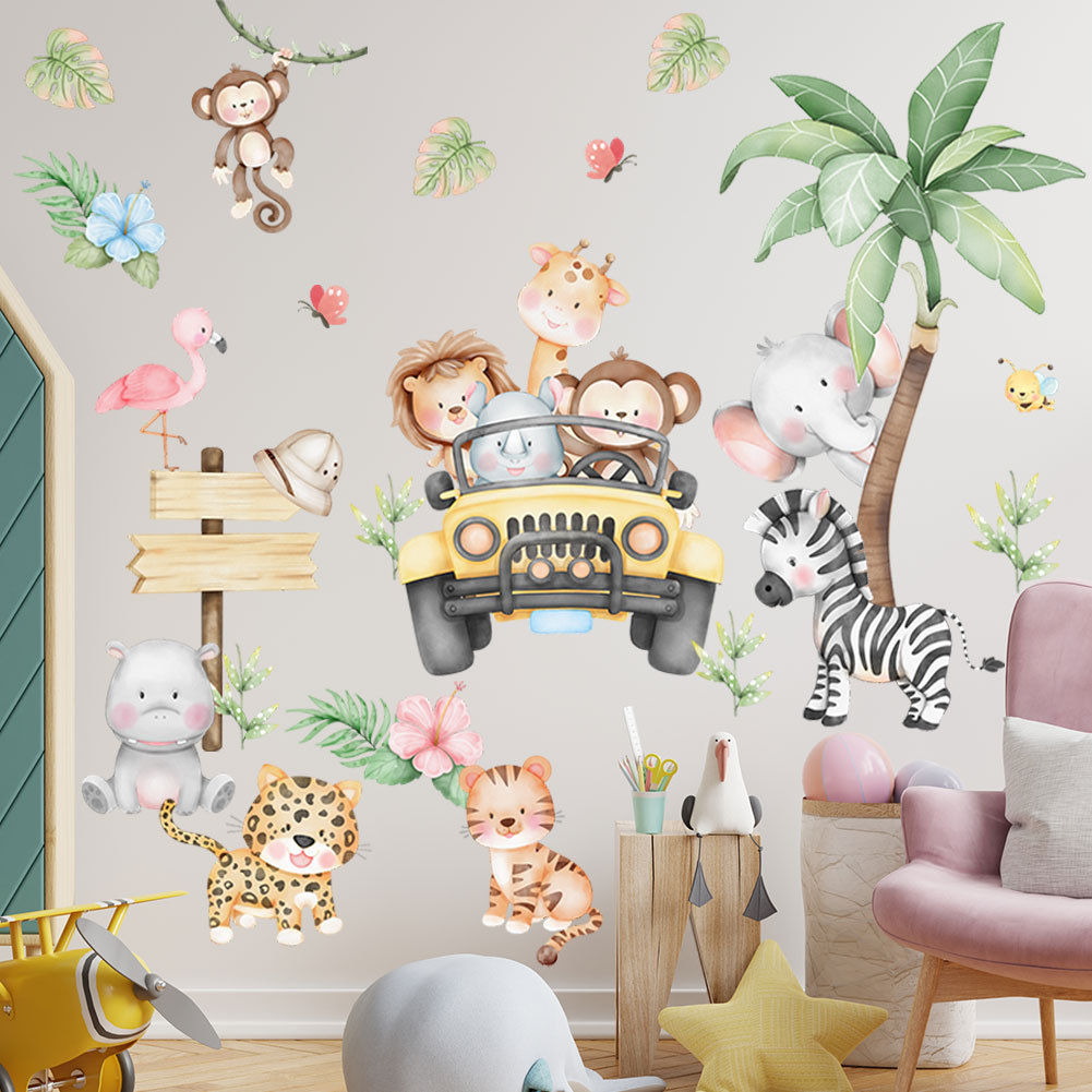 Детская комната мультфильм сло – обзор и цена Baby Zoo Nursery