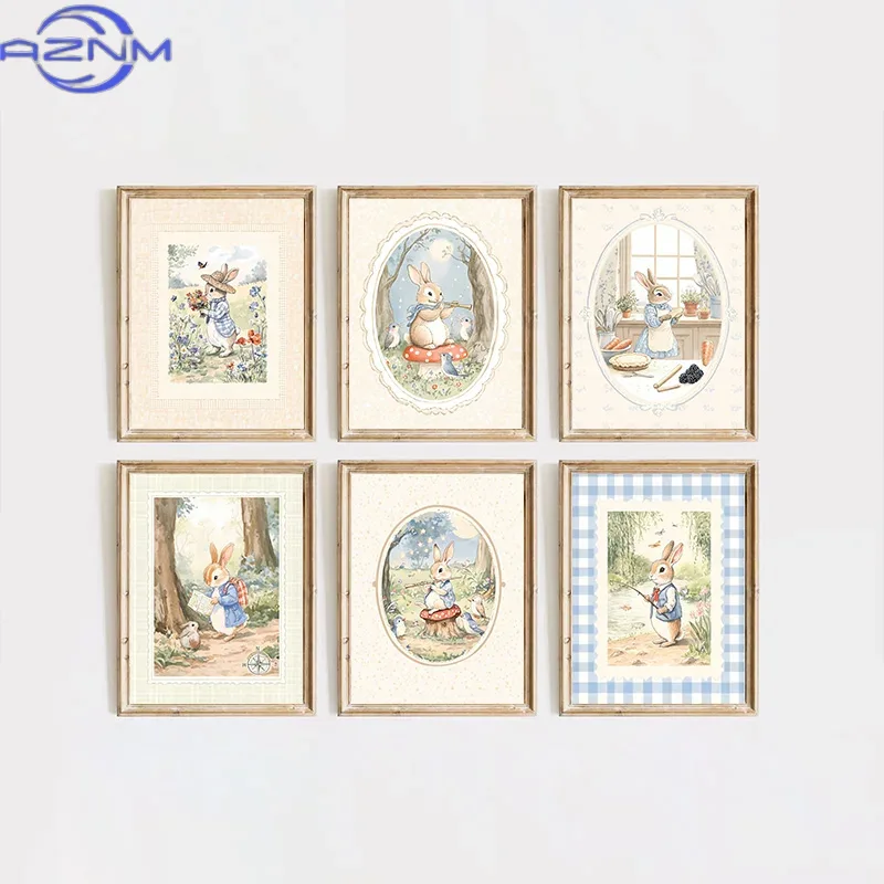 Винтажный постер AZNM в стиле  – обзор и цена Baby Nursery Vintage Decor