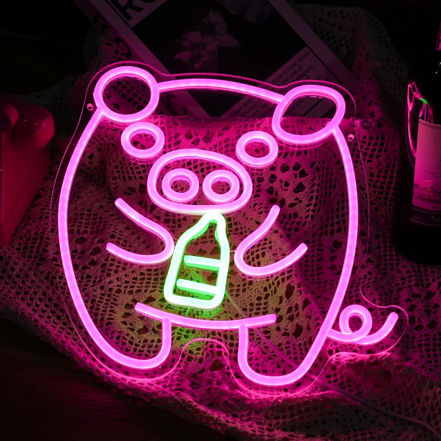 Неоновая вывеска LED USB с рег – обзор и цена Baby Nursery Wall Lights
