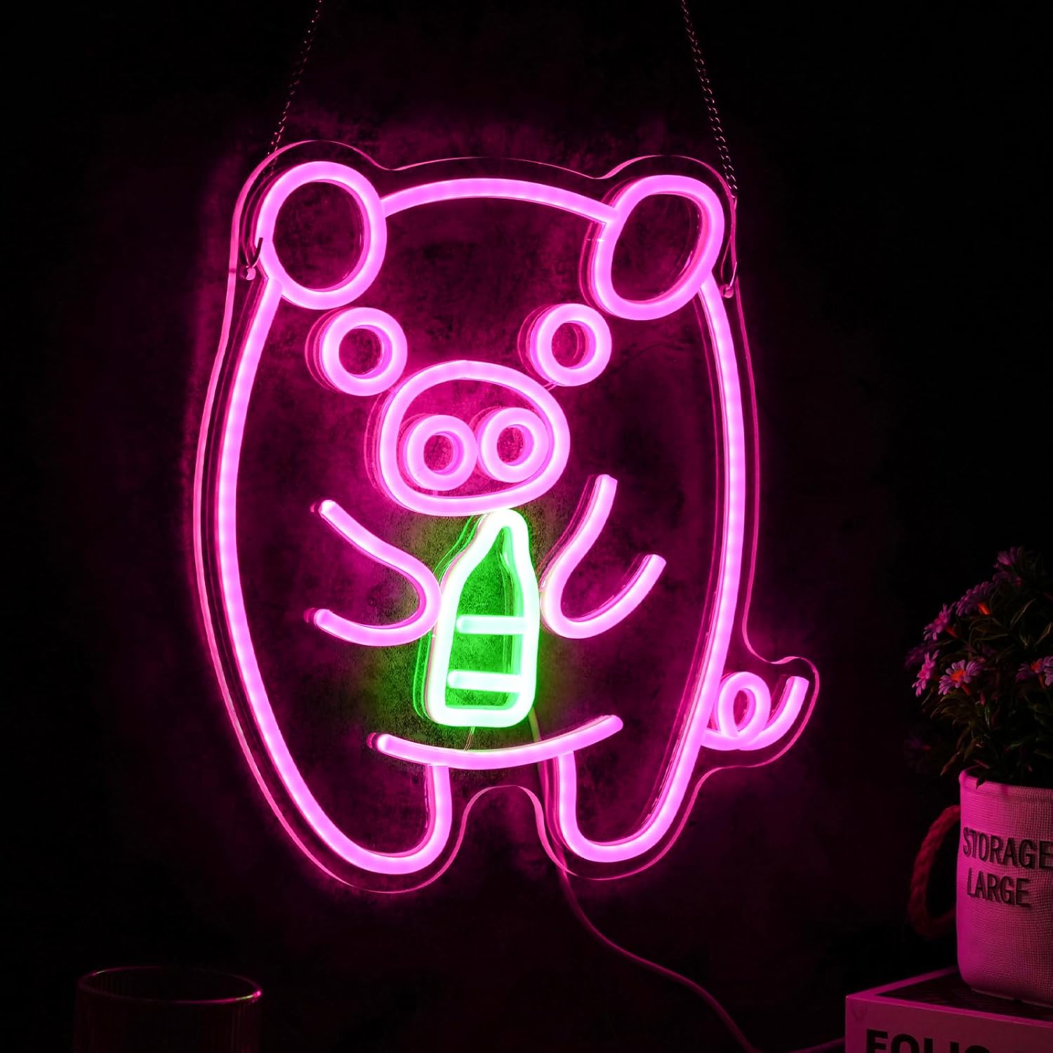 Неоновая вывеска LED USB с рег – обзор и цена Baby Nursery Wall Lights