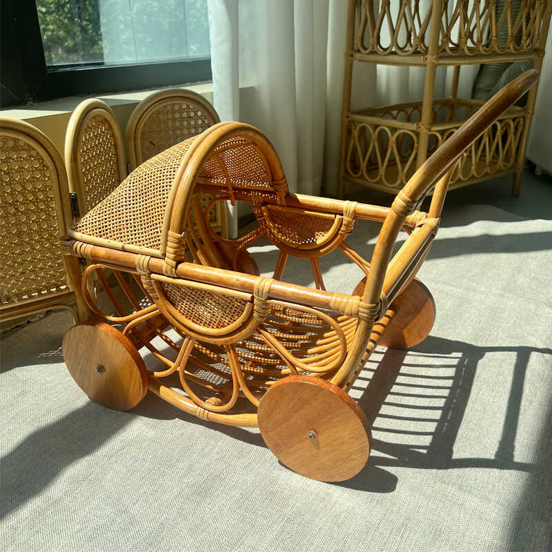 Тканая детская коляска из рота – обзор и цена Baby Nursery Vintage Decor