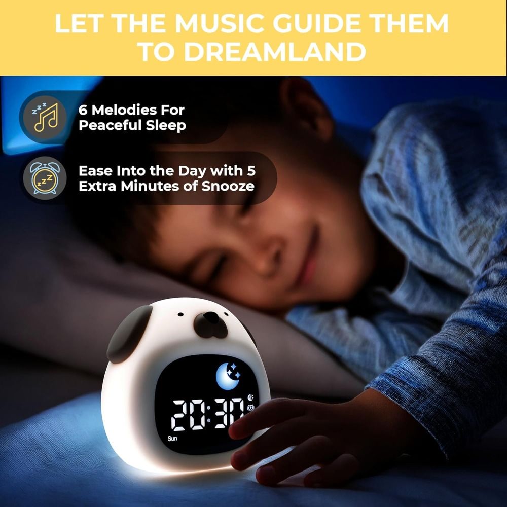 Новый яркий будильник с тренер – обзор и цена Sound Sleep Trainer Clock