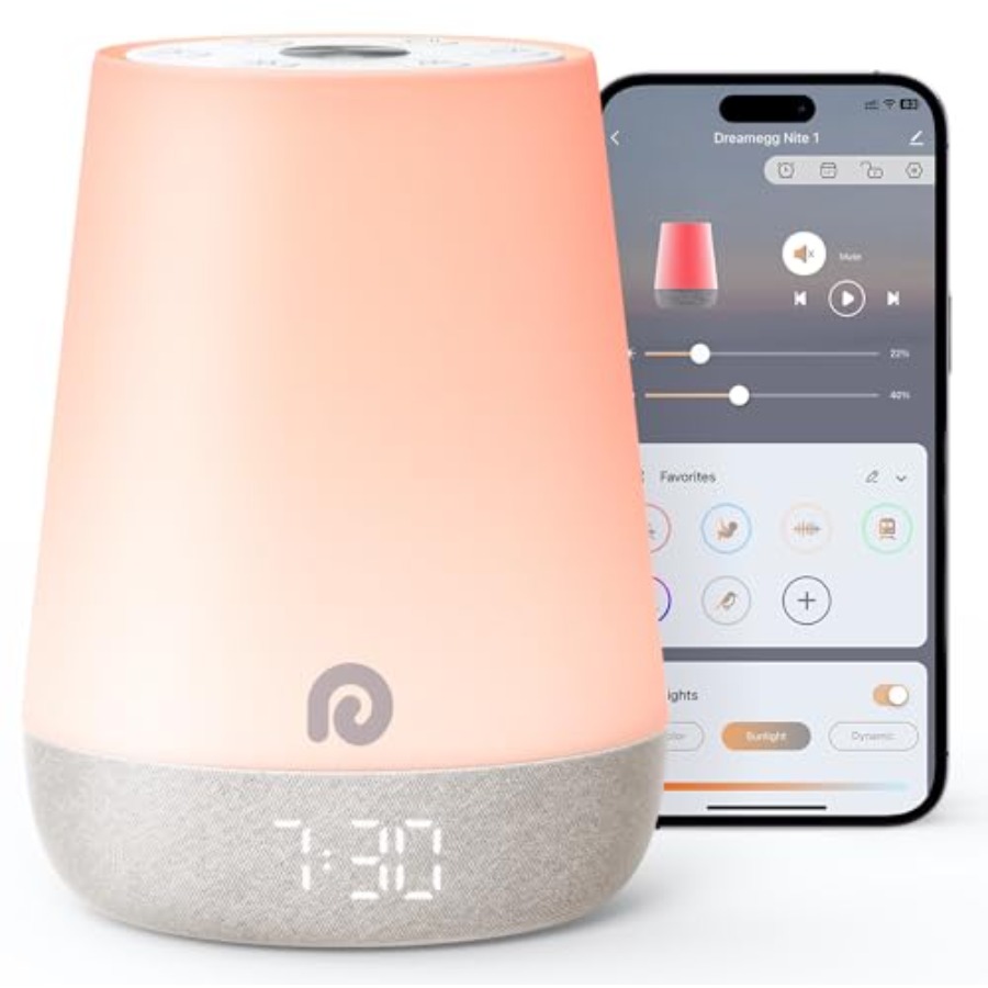 Звуковая машина для малышей -  – обзор и цена Sound Sleep Trainer Clock