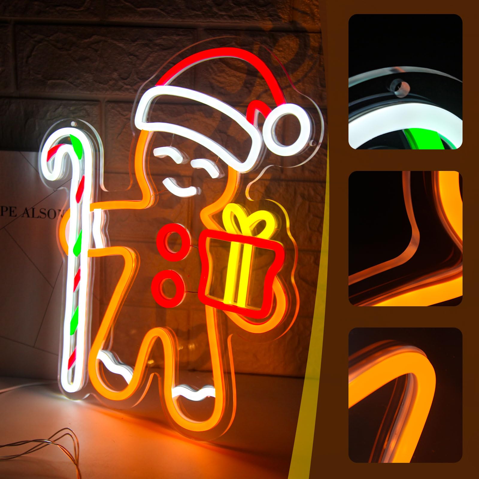 Пряничный человечек, светодиод – обзор и цена Baby Nursery Wall Lights