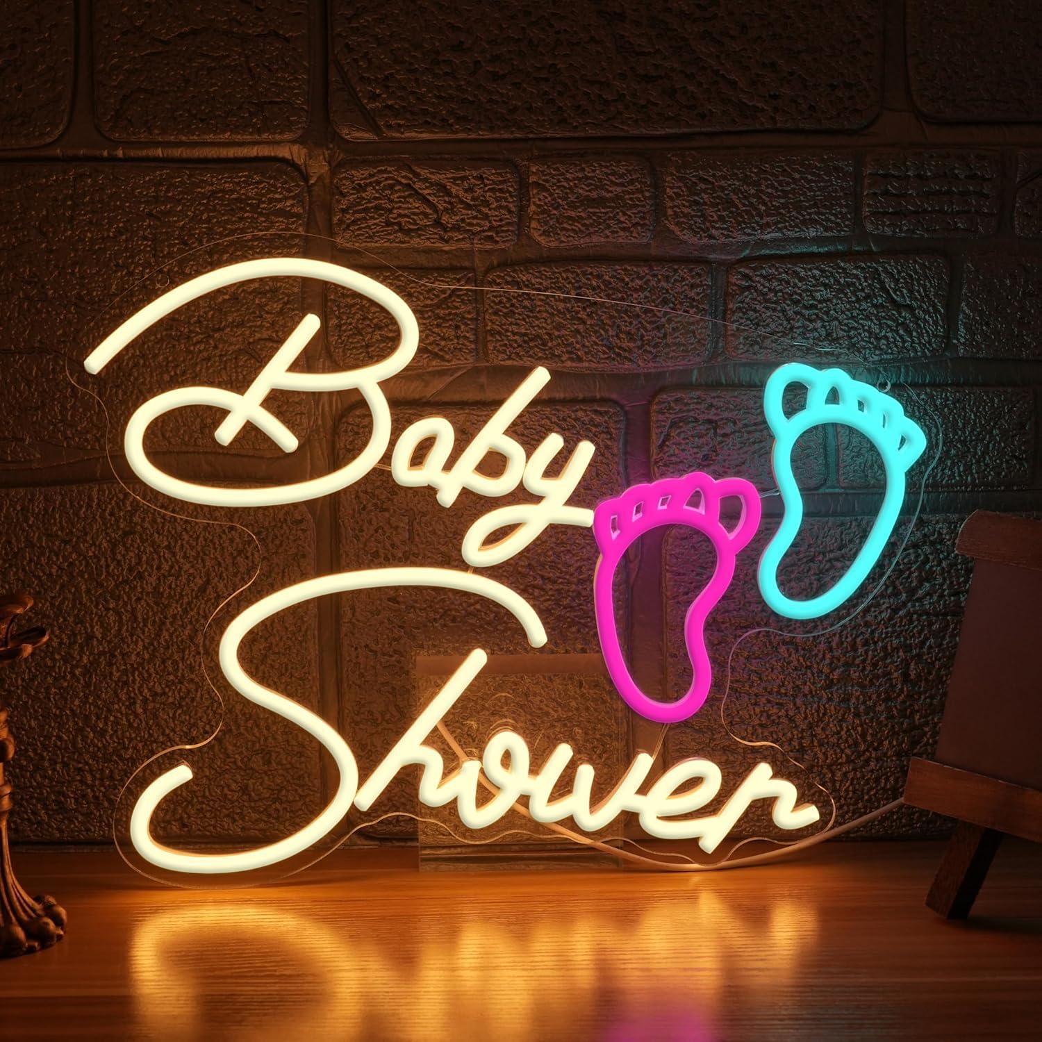 Неоновая вывеска для детского  – обзор и цена Baby Nursery Wall Lights