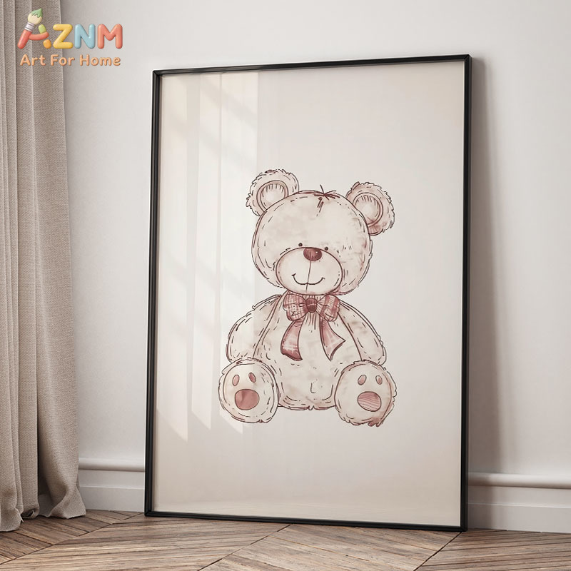 Винтажный холст AZNM с принтом – обзор и цена Baby Nursery Vintage Decor
