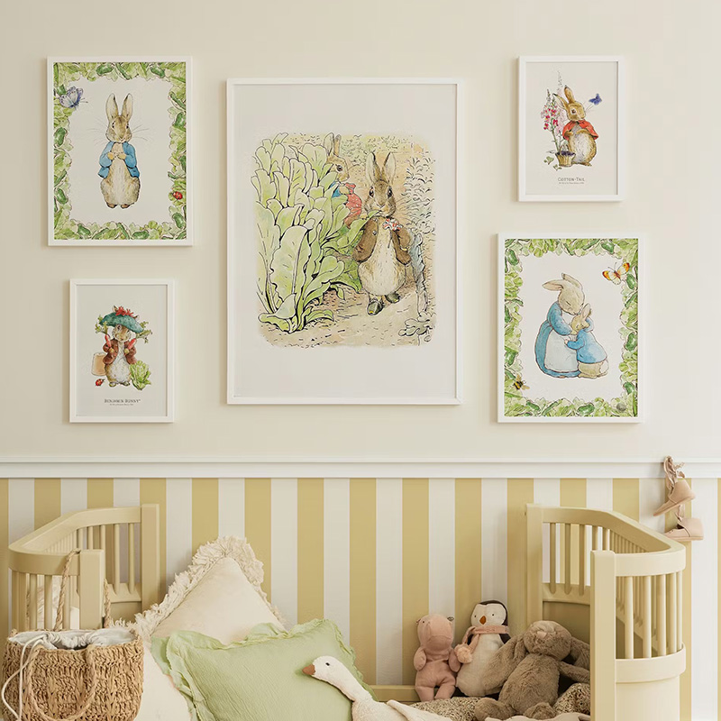 1 шт. безрамный декоративный х – обзор и цена Baby Nursery Vintage Decor